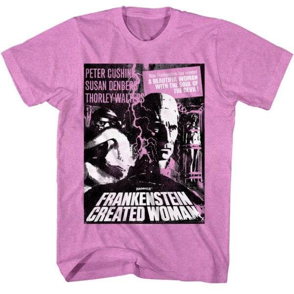 Frankenstein Created Woman Poster T-Shirt