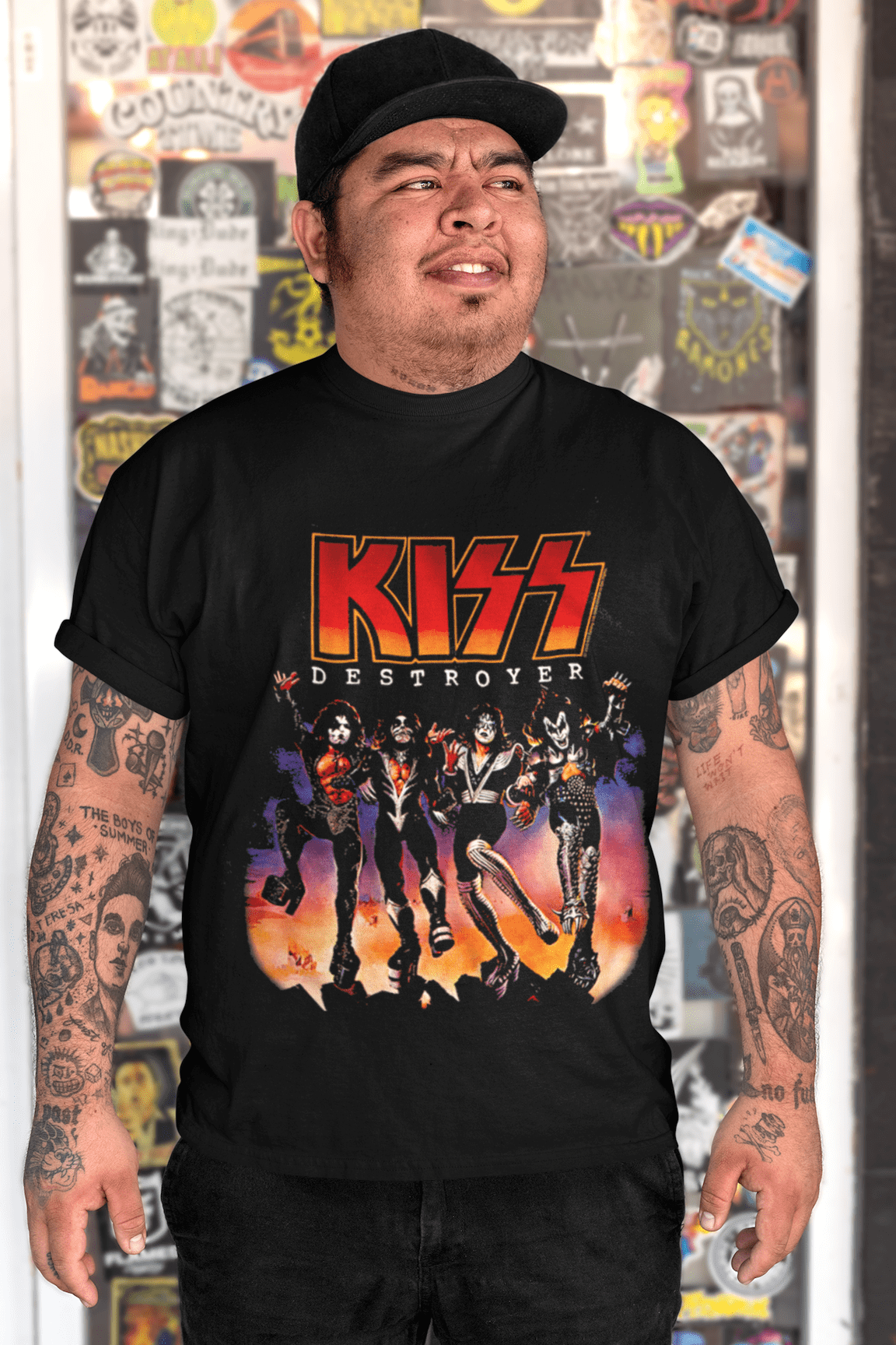 Kiss Destroyer Album Men's T Shirt
