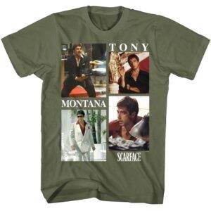 Scarface Tony Montana in Action T-Shirt